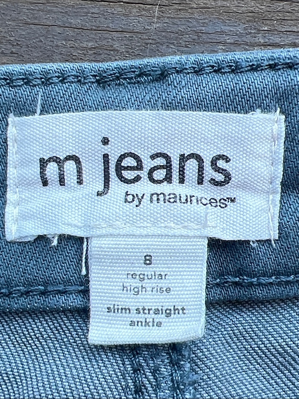 M Jeans by Maurice’s 
High-rise, slim straight ankle - Picture 2 of 7
